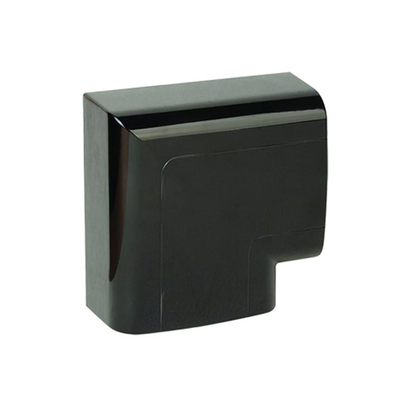 Угол плоский ДКС In-Liner Front для короба 110x50 мм ABS пластик Черный (01003A)