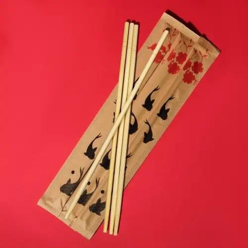 Палочки для суши круглые светлые Крафт 100 шт. (2527106274) - фото 2 Палочки для суши круглые светлые Крафт 100 шт. (2527106274) - фото 2