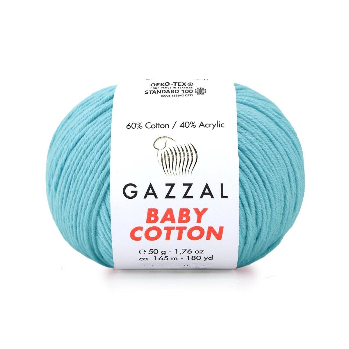 Пряжа Gazzal BabyCotton 3451