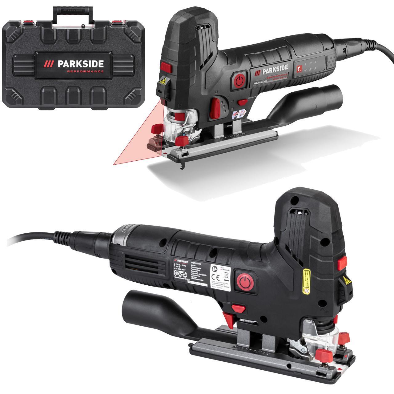 Електролобзик безщітковий із лазерним наведенням PARKSIDE PPSTK 550 A1 - фото 8