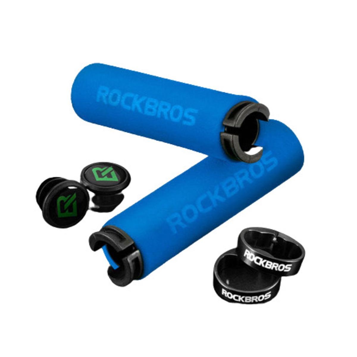 Грипсы Rockbros BT1001 Синий/Черный (RB-BT1001-2826) - фото 2 Грипсы Rockbros BT1001 Синий/Черный (RB-BT1001-2826) - фото 2