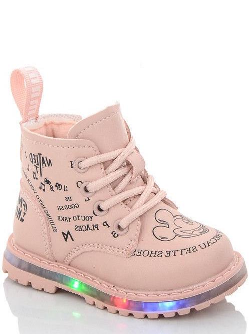 Демисезонные ботинки Jong Golf L30614-8 р. 25 Розовый