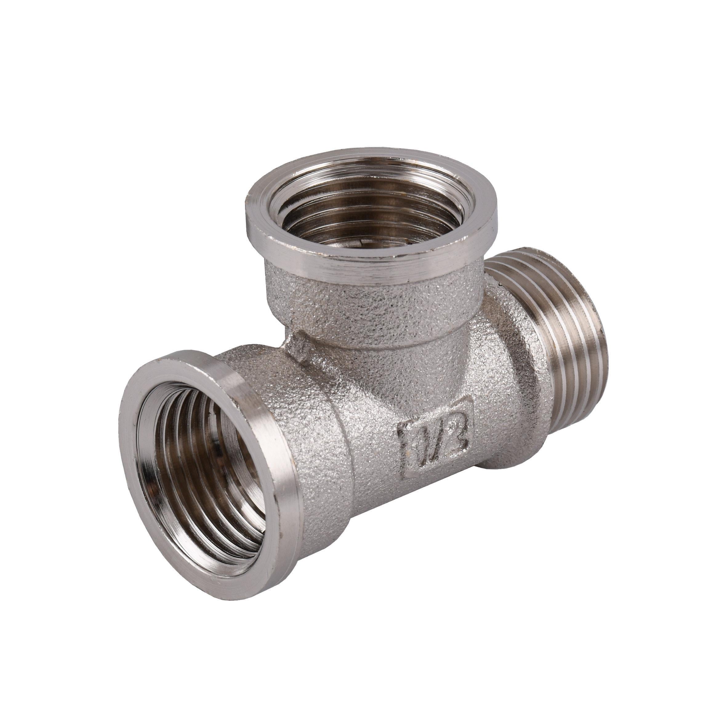 Тройник Optimum NT334S 1/2"ВВЗ никелированный (000030803)