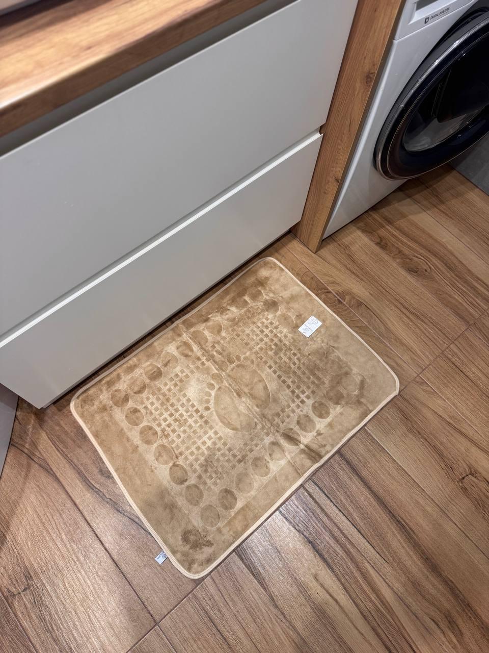 Коврик для ванны из микрофибры 60х80 см Капучино (П4К-al-noga-001-02) - фото 1 Коврик для ванны из микрофибры 60х80 см Капучино (П4К-al-noga-001-02) - фото 1