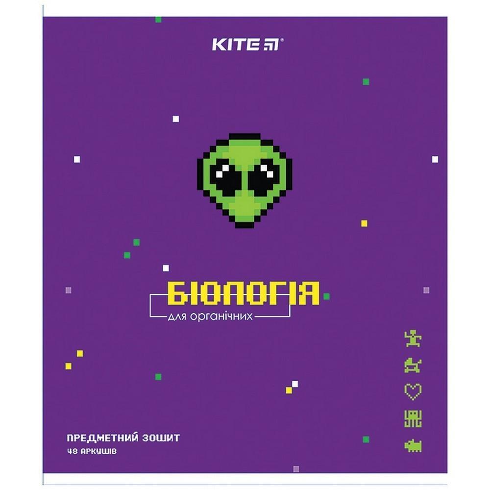 Комплект предметних зошитів KITE Pixel Біологія 8 шт. (K21-240-09_8pcs)