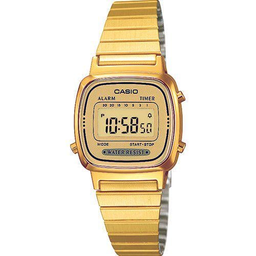 Наручные часы женские Casio LA670WGA-9 Lady Vintage с подсветкой Наручные часы женские Casio LA670WGA-9 Lady Vintage с подсветкой