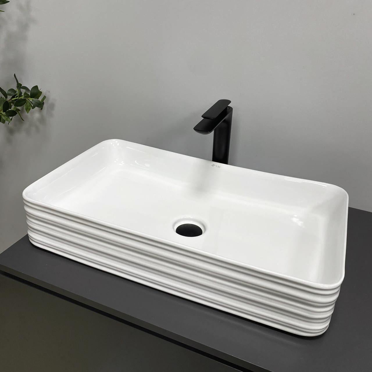 Умывальник накладной VBI VOLTURINO White (2810372537)