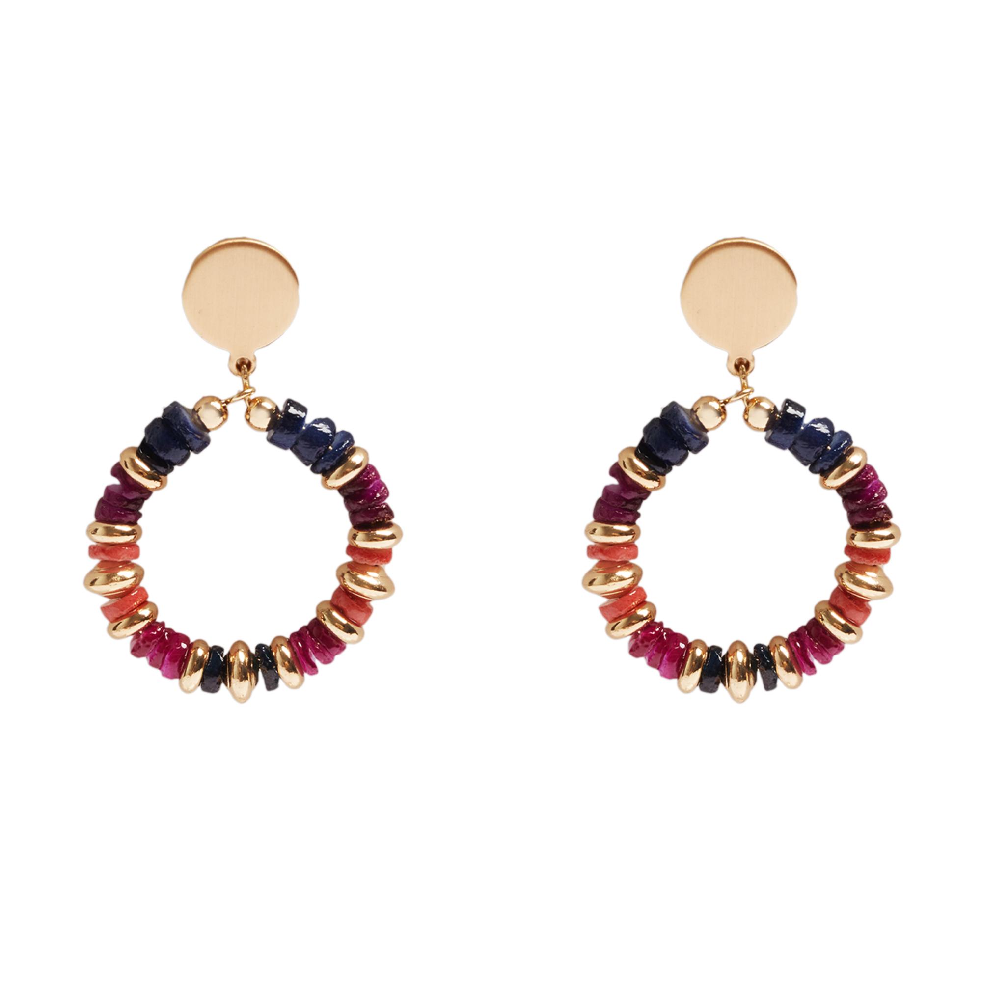 Женские серьги Parfois 1886661 ONE Золотой