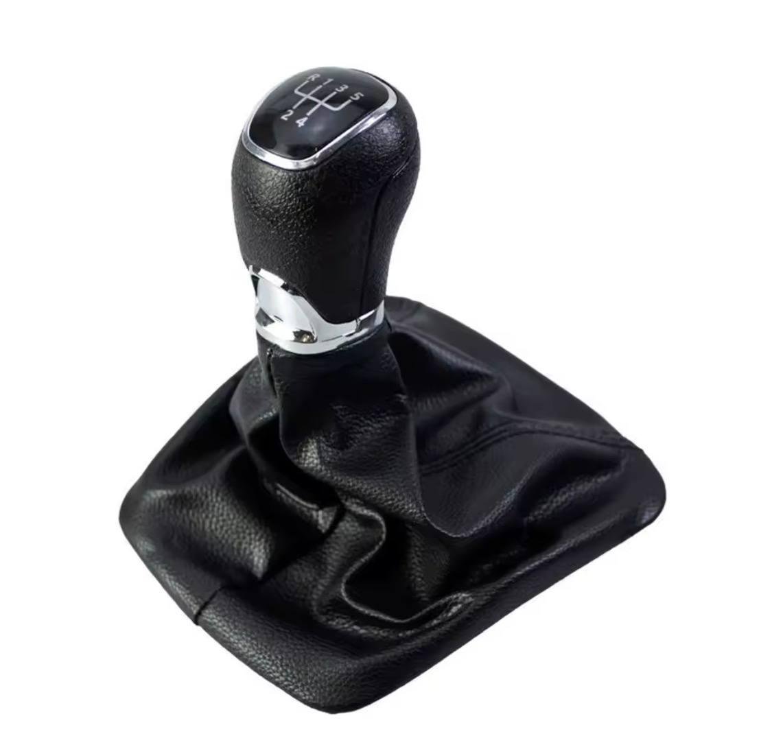 Ручка КПП с чехлом Skoda Octavia 2 A5 A6 2004-2012 г. 5 передач (05020)