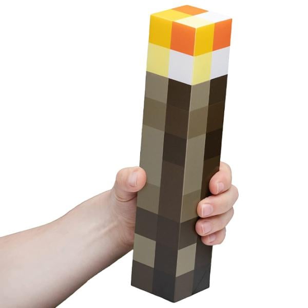 Нічник факел Minecraft LED на акумуляторі USB (23393691) - фото 2