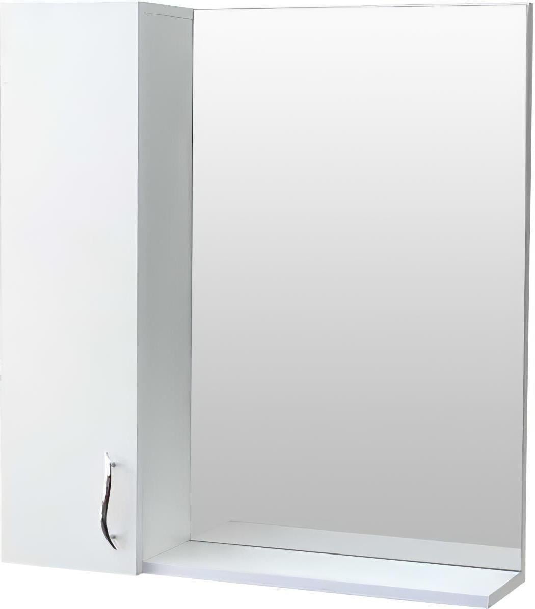 Зеркало с пеналом Макси-МЕбель Океан Нимфея альба (5102036)