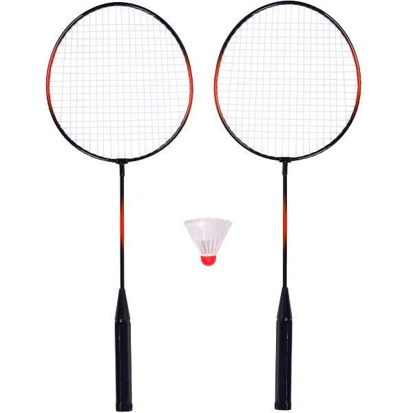 Набор для бадминтона с ракетками 2 шт. и воланом в чехле (25991044)