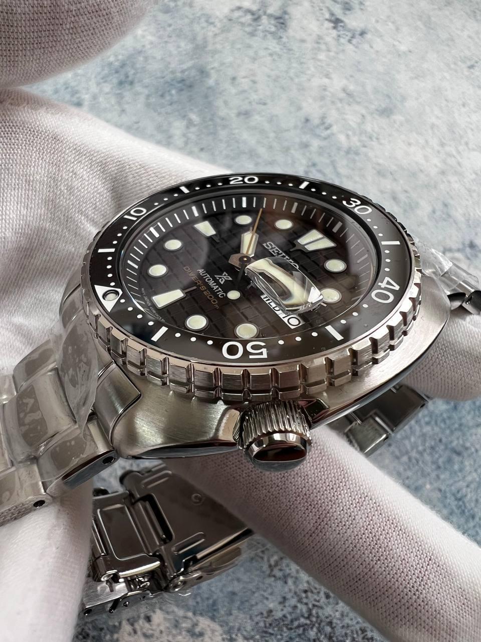 Наручные часы мужские Seiko SRPE03K1 Prospex King Turtle (1445512935) - фото 6 Наручные часы мужские Seiko SRPE03K1 Prospex King Turtle (1445512935) - фото 6