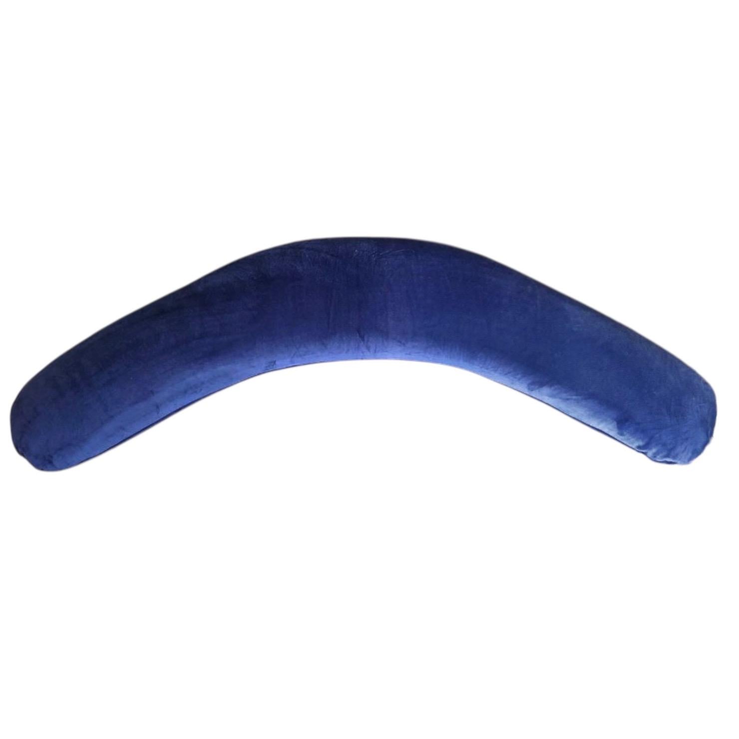 Подушка для беременных и кормления Лежебока Сomfort наполнитель шарика Темно-синий (144122)