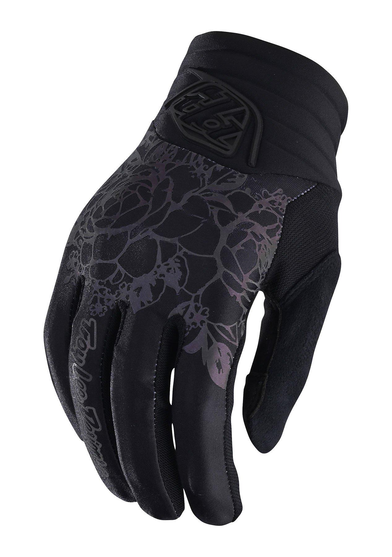 Велоперчатки женские TLD WMN'S Luxe Glove LG Floral Black (441787004) - фото 1