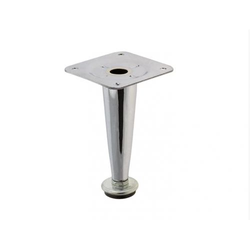 Мебельная ножка регулируемая Sigma конусная 100 мм Хром (714257)