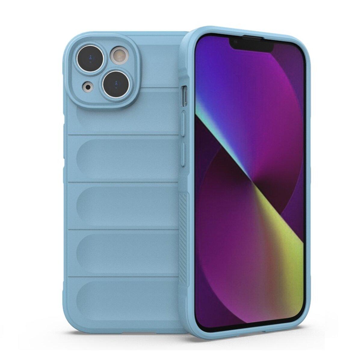 Противоударный чехол для Apple iPhone 15 Cosmic Magic Shield / Light Blue