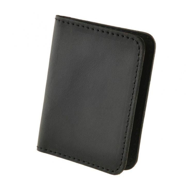 Палітурка шкіряна для ID-паспорта та водійських прав 4.1 з гербом Чорний (A-027580)