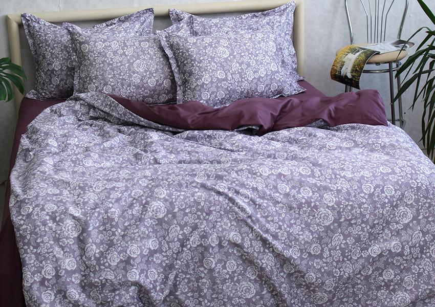 Комплект постельного белья PrimaTeks с компаньоном сатин мерсеризованый евро max (PT-002)