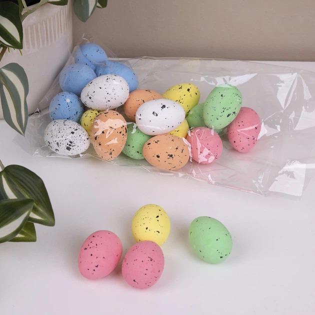 Декор пасхальный Easter eggs 15 пр. 4х6/2.5х3,5 см (R40467) Декор пасхальный Easter eggs 15 пр. 4х6/2.5х3,5 см (R40467)