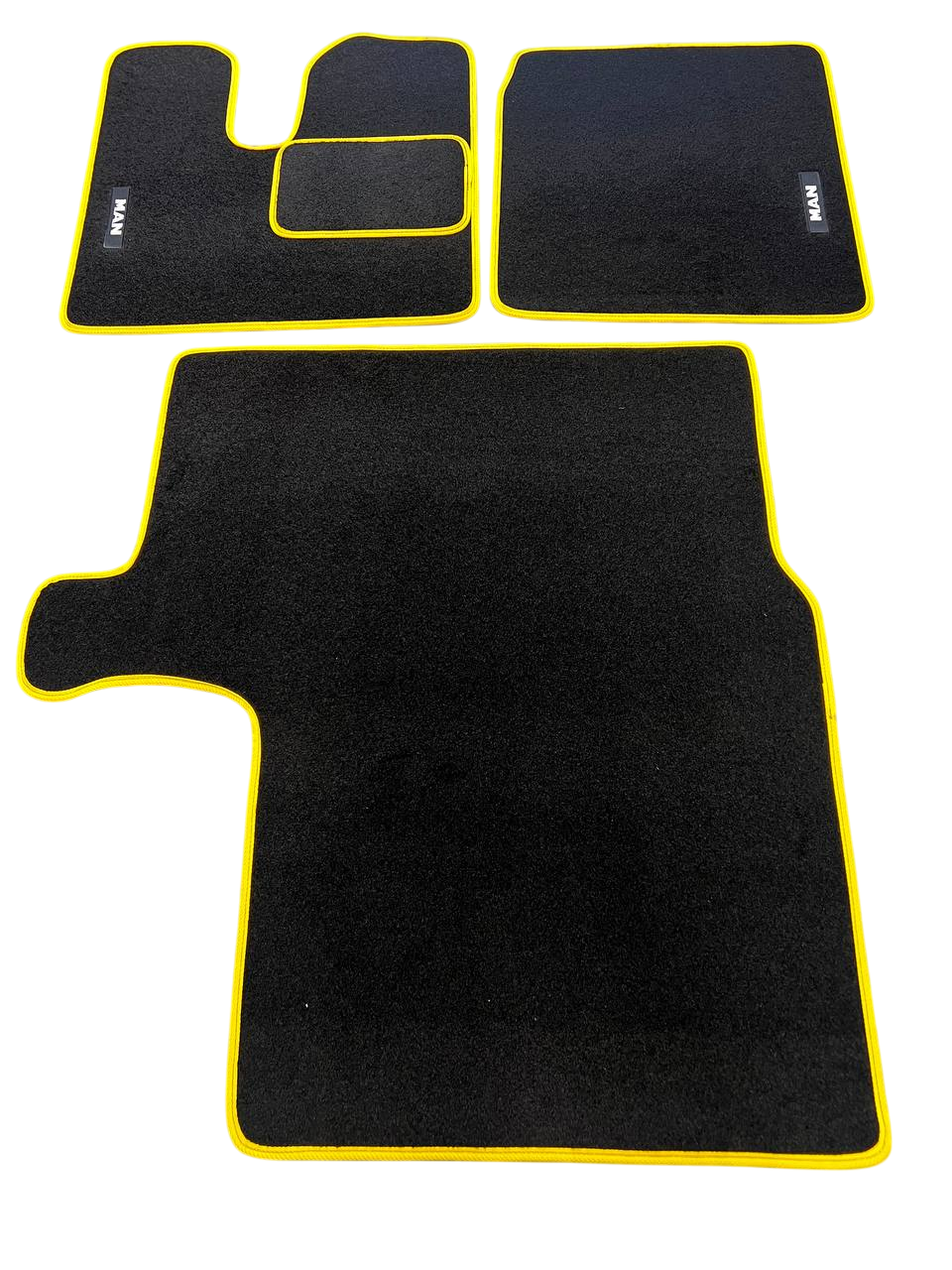 Коврики в салон ворсовые для MAN TGX 1 ящик 5 шт. Черный (27327129)