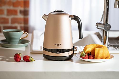 Електрочайник Adler AD 1295 з регулятором температури 1,7 л (id_641) - фото 4