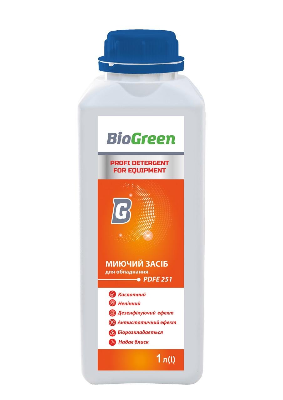 Миючий засіб для обладнання Biogreen Profi clean Detergent For Equipment 251 1 л