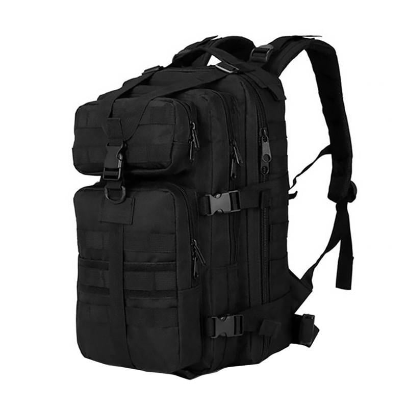 Рюкзак A10 с креплением Molle на 30-35 л 50х28х25 см Черный (7-27-234563525)