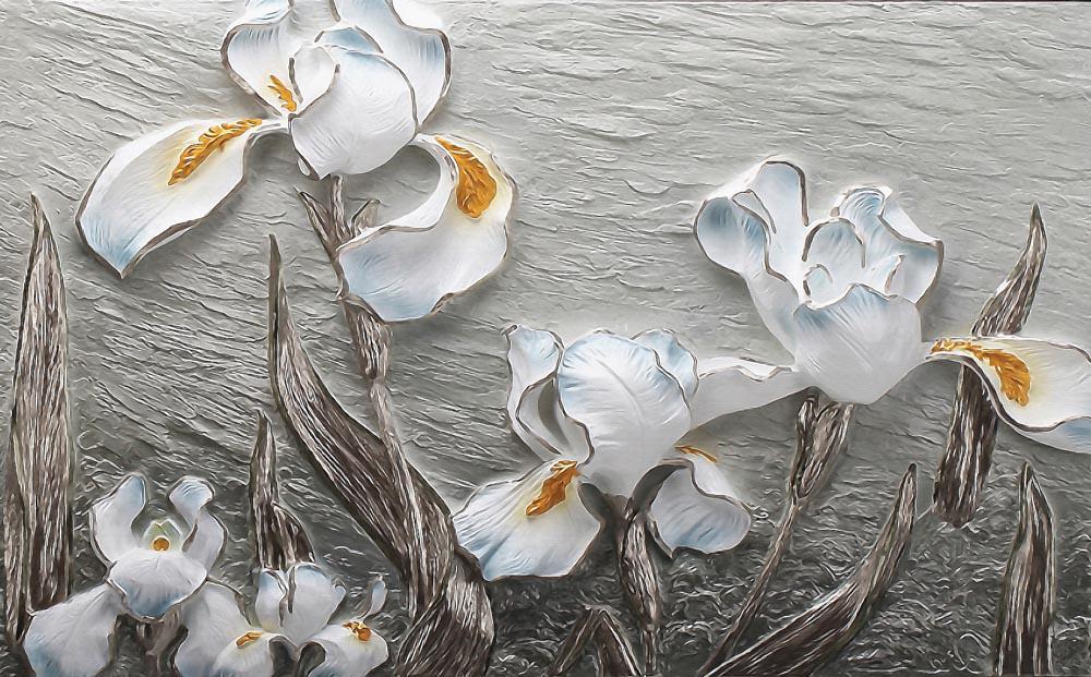 Фотообои Artside Масляные цветы (905022019)