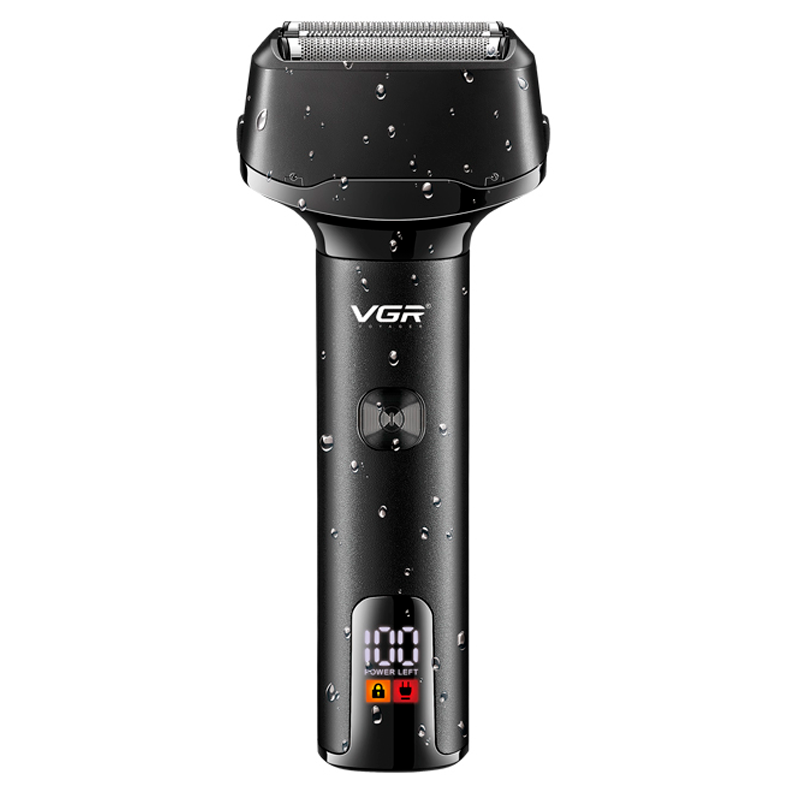 Электробритва VGR V-371 шейвер/тройное лезвие/IPX5/LED дисплей