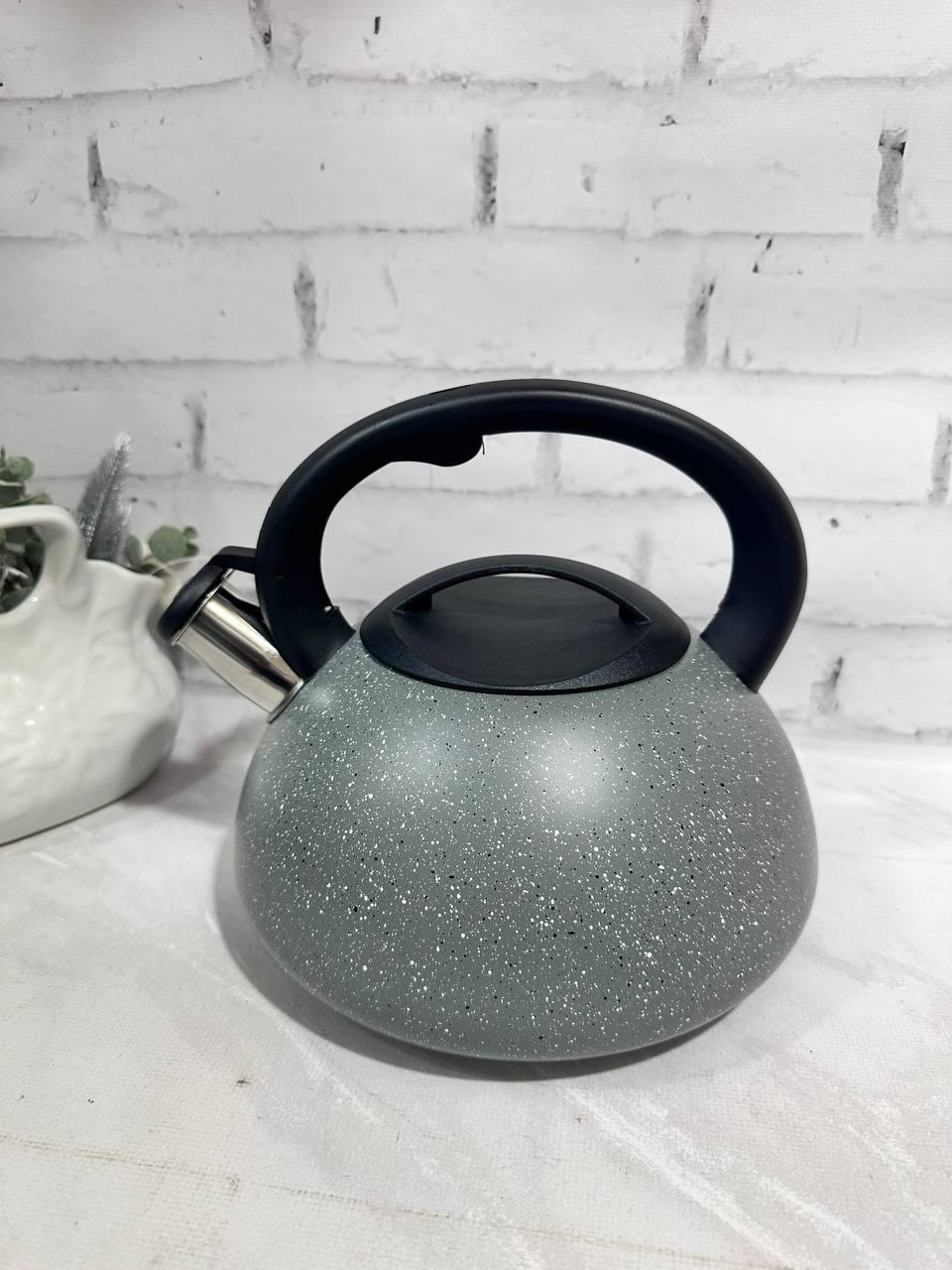 Чайник A-PLUS WK-1327g з нержавіючої сталі 3 л Сірий (18235774) - фото 1 Чайник A-PLUS WK-1327g з нержавіючої сталі 3 л Сірий (18235774) - фото 1