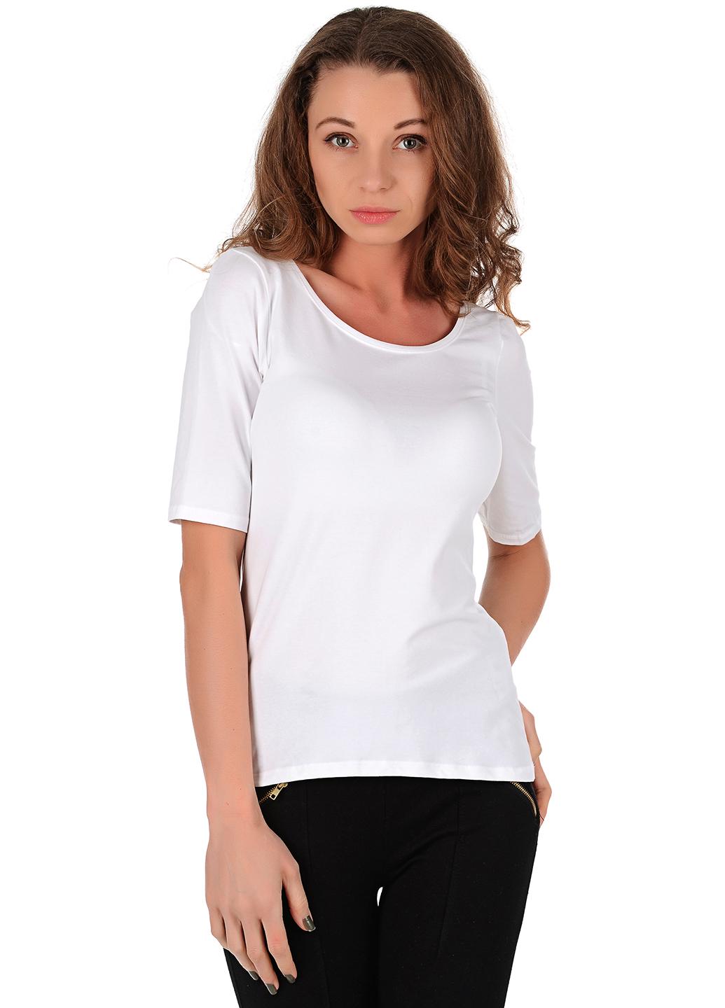 Лонгслив женский C&A М Белый (9746913b47)