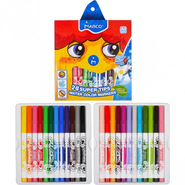 Фломастери Marco 24 кол. (1630/24CB)