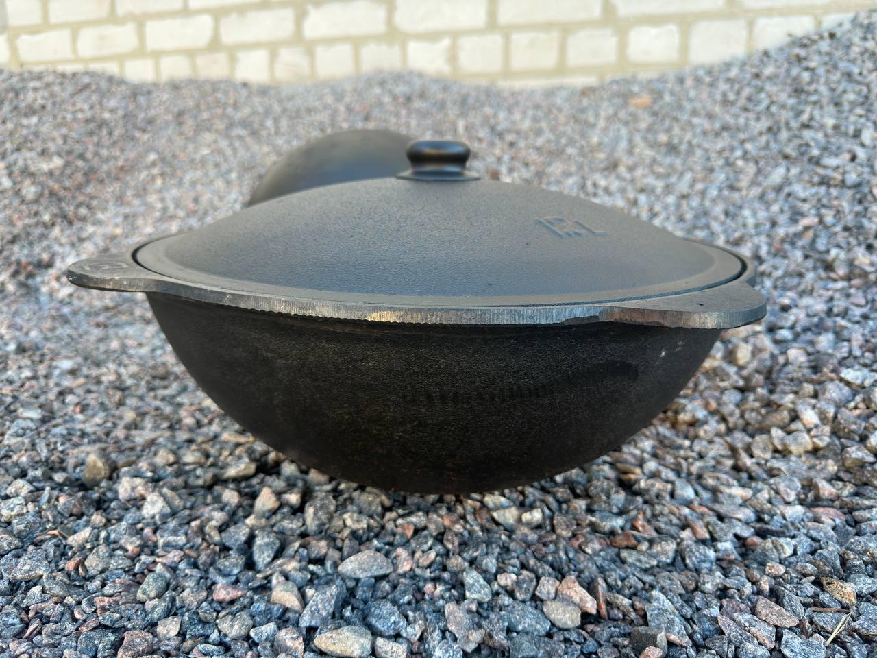 Котел чугунный узбекский DAVR METALL 16 л - фото 6 Котел чугунный узбекский DAVR METALL 16 л - фото 6