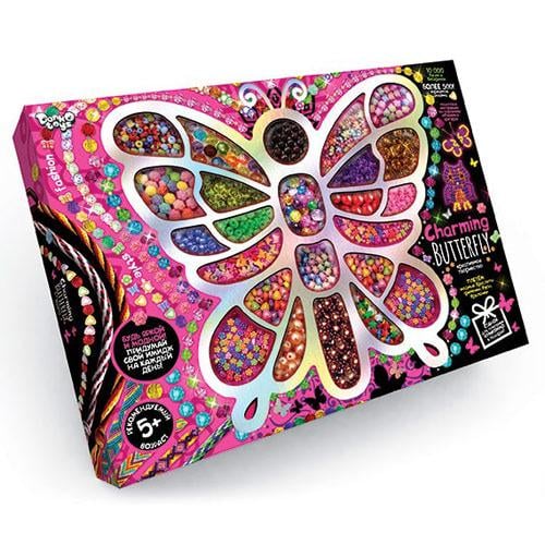 Набор для плетения бисером Danko Toys Charming Butterfly (CHB-01-01)