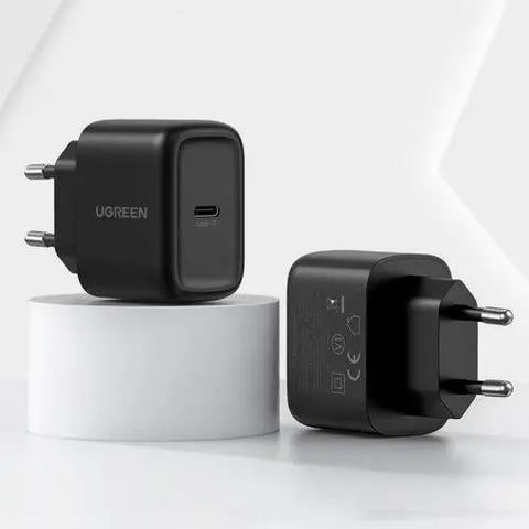 Зарядное устройство Ugreen CD250 PD Fast Charger 25W + USB Cable EU (50581) - фото 2 Зарядное устройство Ugreen CD250 PD Fast Charger 25W + USB Cable EU (50581) - фото 2