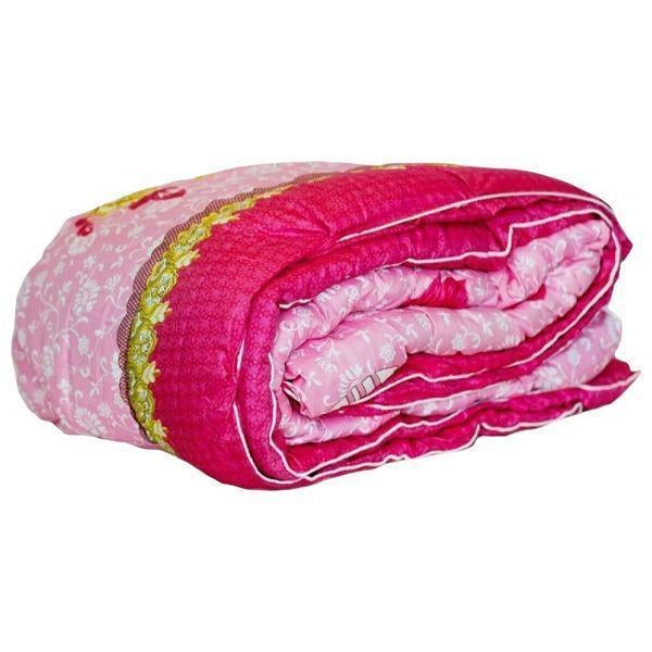 Одеяло закрытое овечья шерсть двуспальное евро 200х220 см (51099)