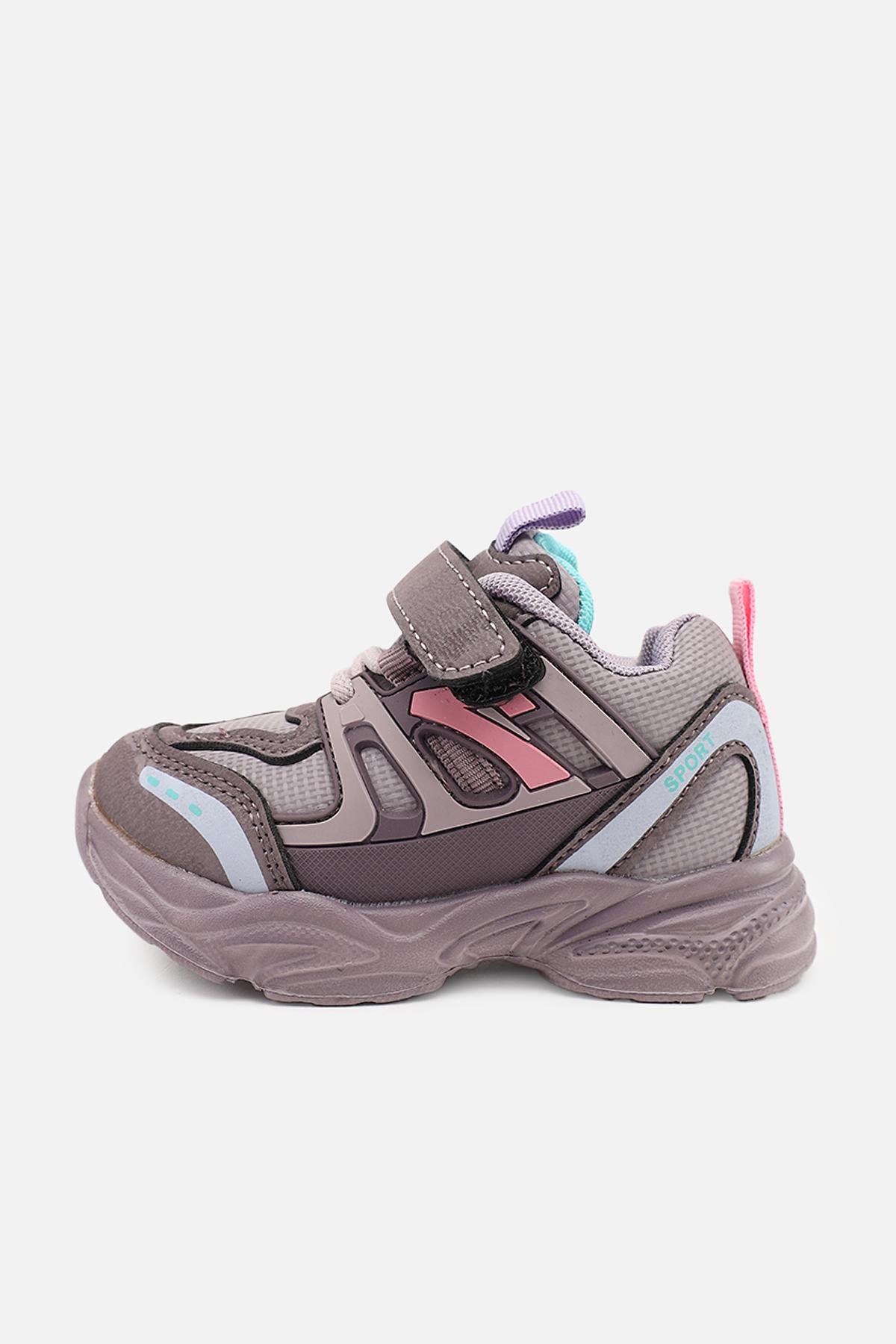 Кросівки для дівчинки ЦБ-00273861 на плоскій підошві р. 24 Фіолетовий (SKT001056537)