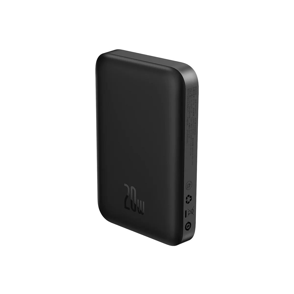 Повербанк MagSafe Baseus Power Bank 10000 mAh 20 W Black (PPCX030001)