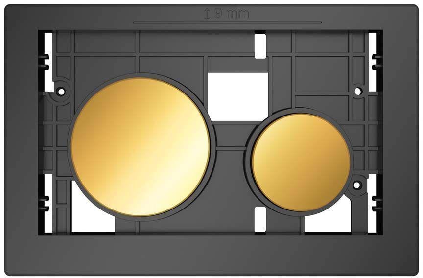 Клавиши смыва для лицевых панелей смыва унитаза TECE loop Золотой (9240668)