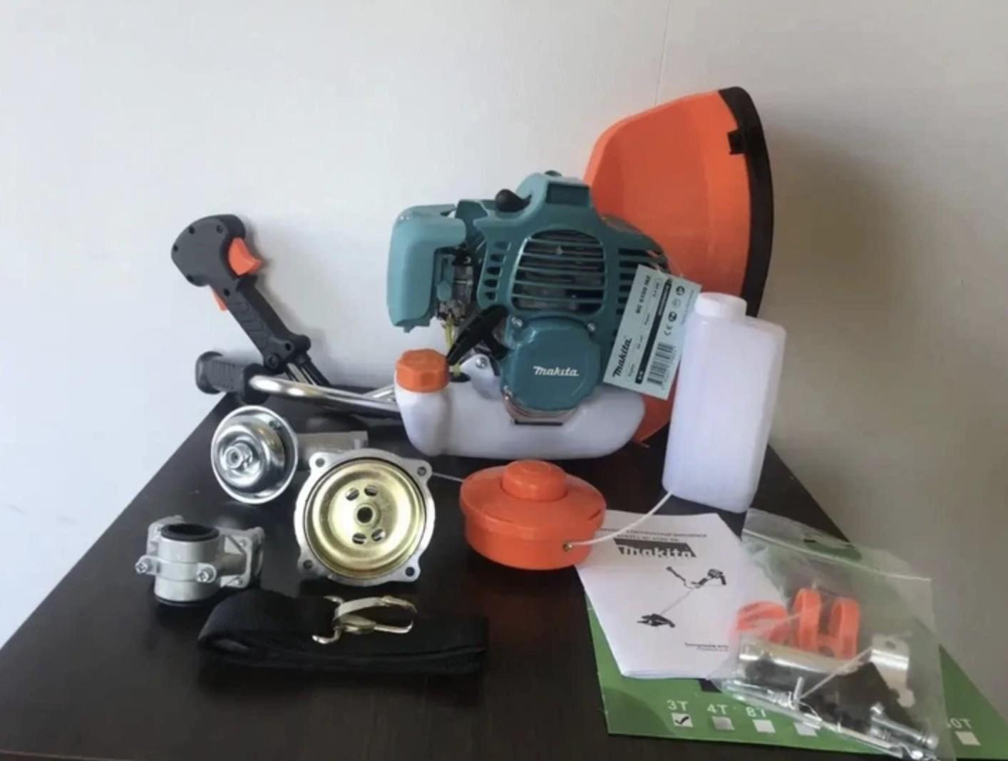 Мотокоса садовая BC 6100 MZ профессиональная 3,5 кВт 2-тактная Синий (6199) - фото 3