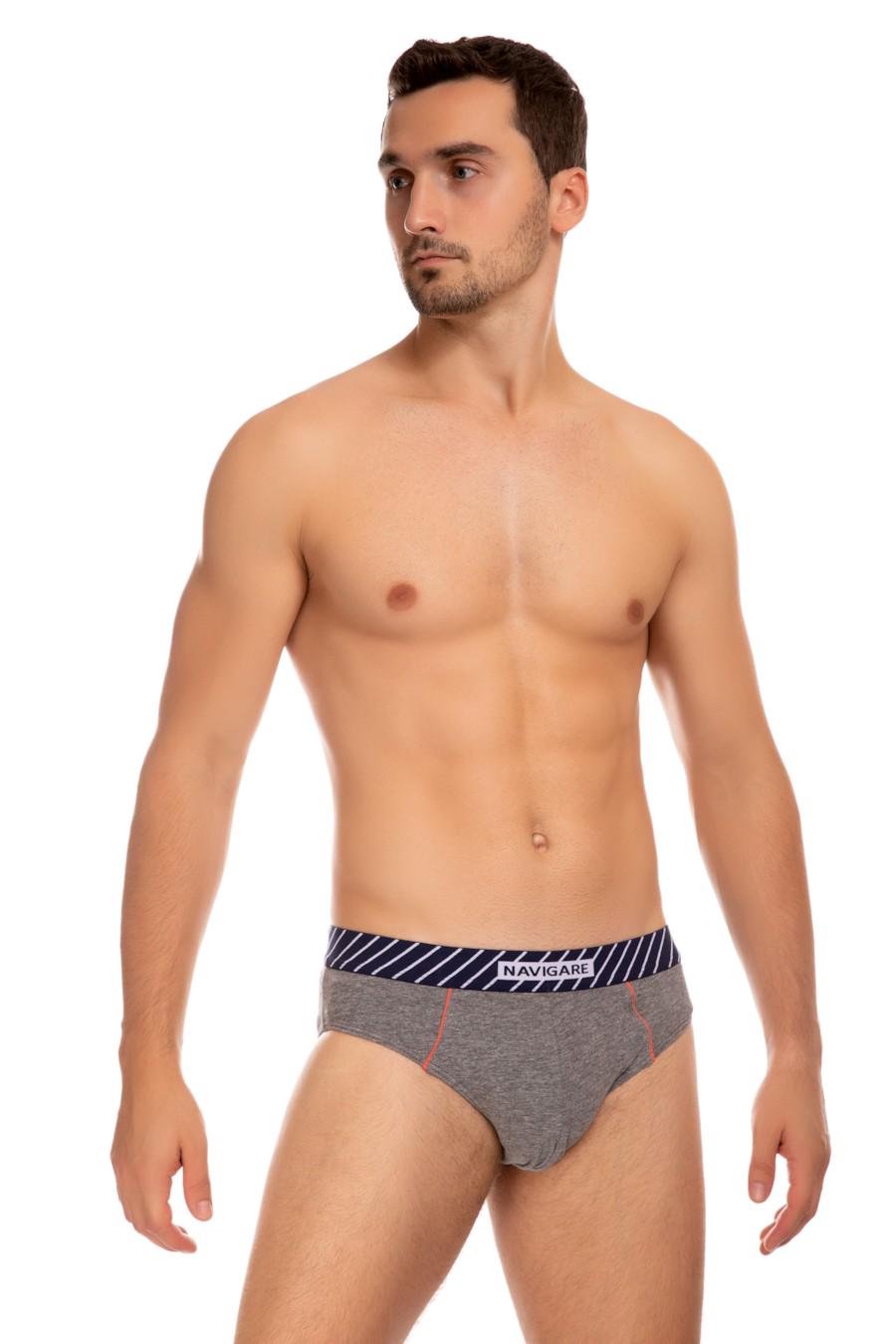 Трусы слип Navigare р. 48/M Серый (60692)