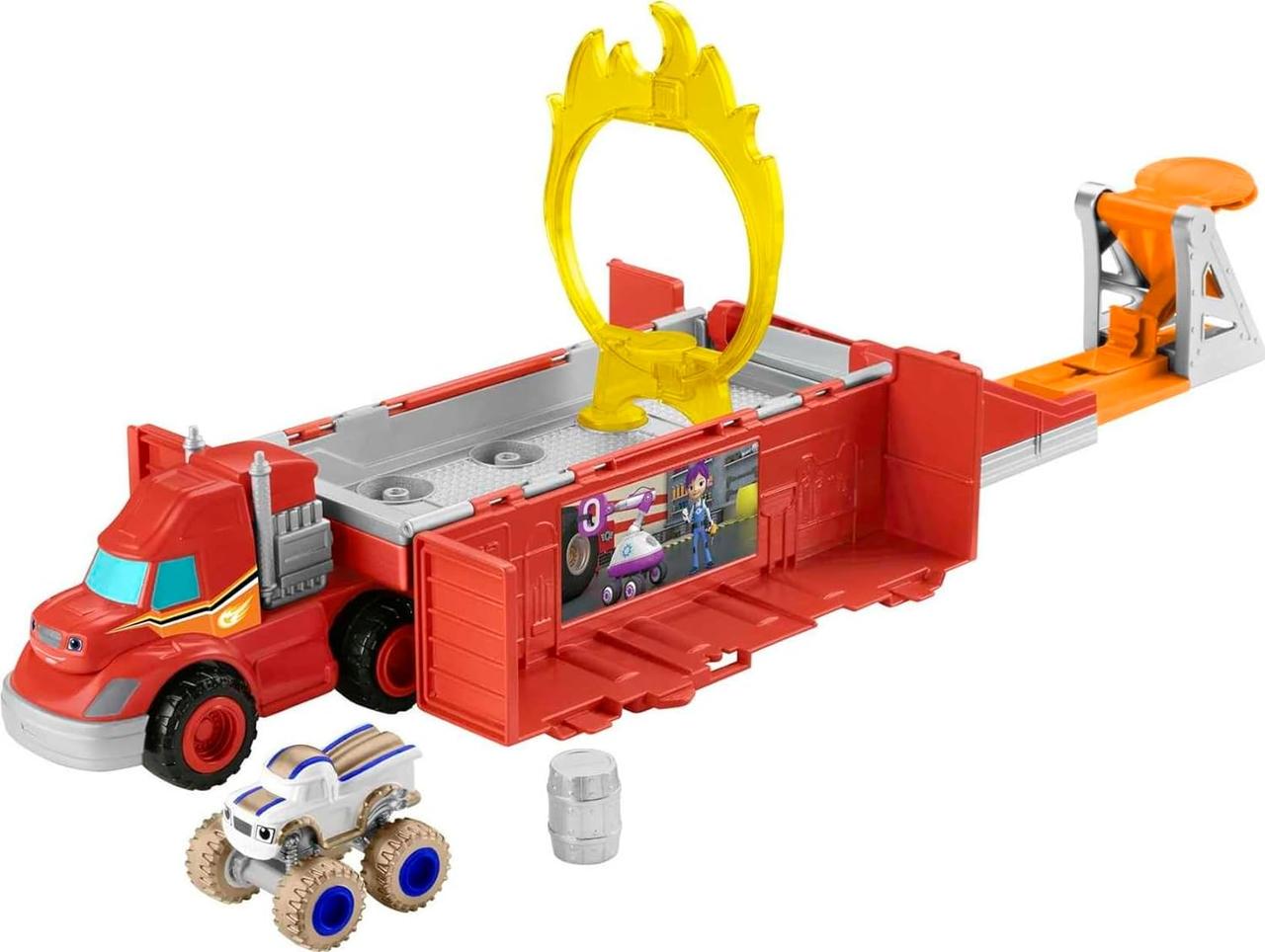 Автовоз-трейлер та трек Fisher-Price Blaze and Monster Machines (18184641)