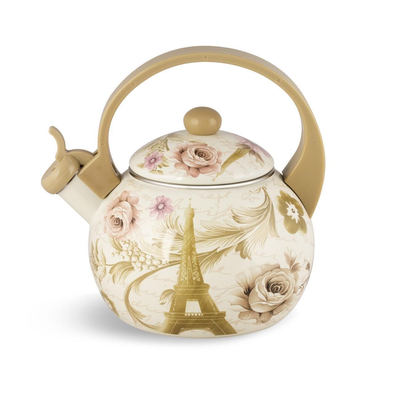 Чайник зі свистком Edenberg EB-1745 емальований 2,2 л - фото 1