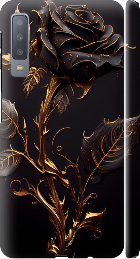 Чехол на Samsung Galaxy A7 (2018) A750F Роза 3 (5552m-1582-42517) Чехол на Samsung Galaxy A7 (2018) A750F Роза 3 (5552m-1582-42517)