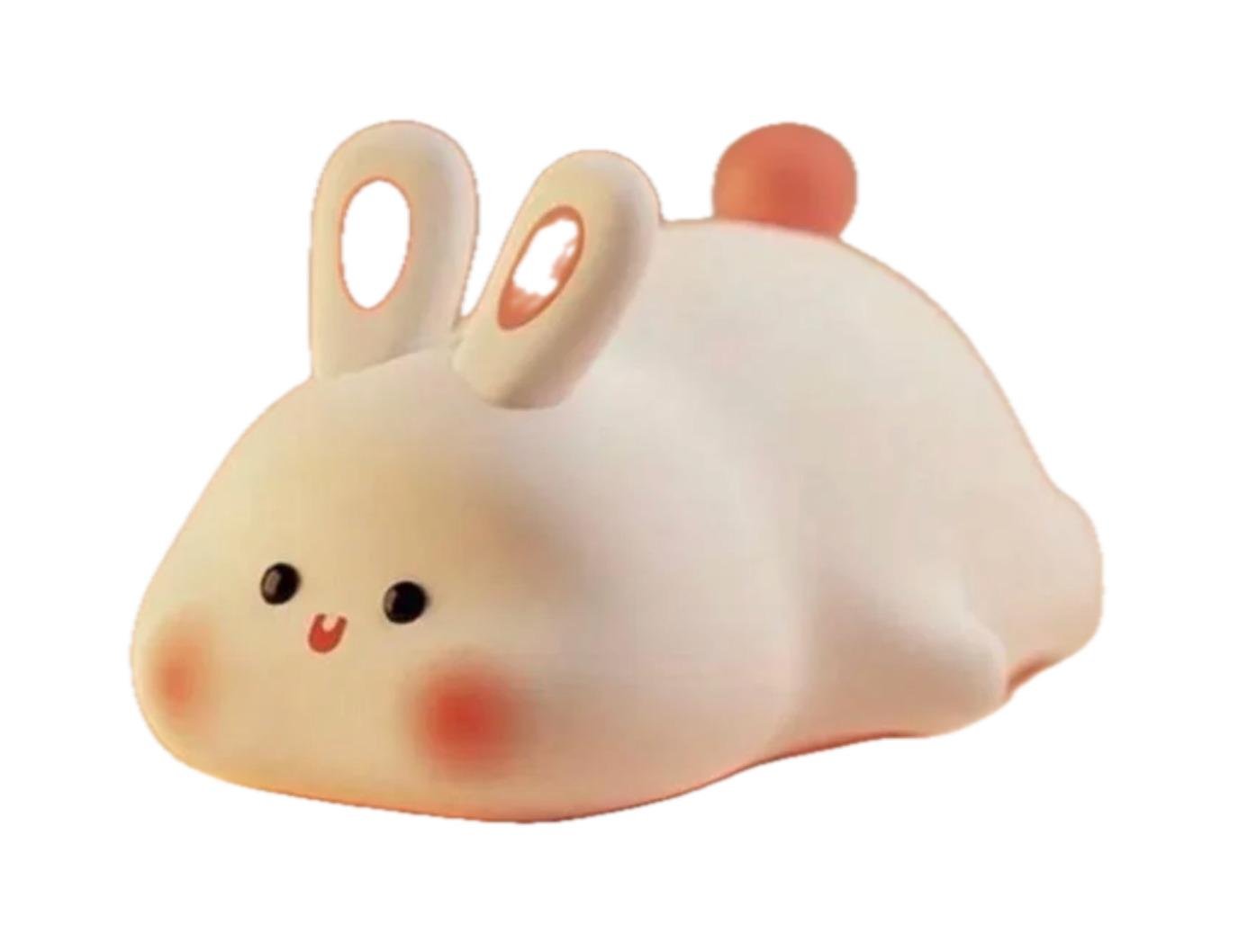 Ночник Кролик аккумуляторный силиконовый Белый (DT-414)