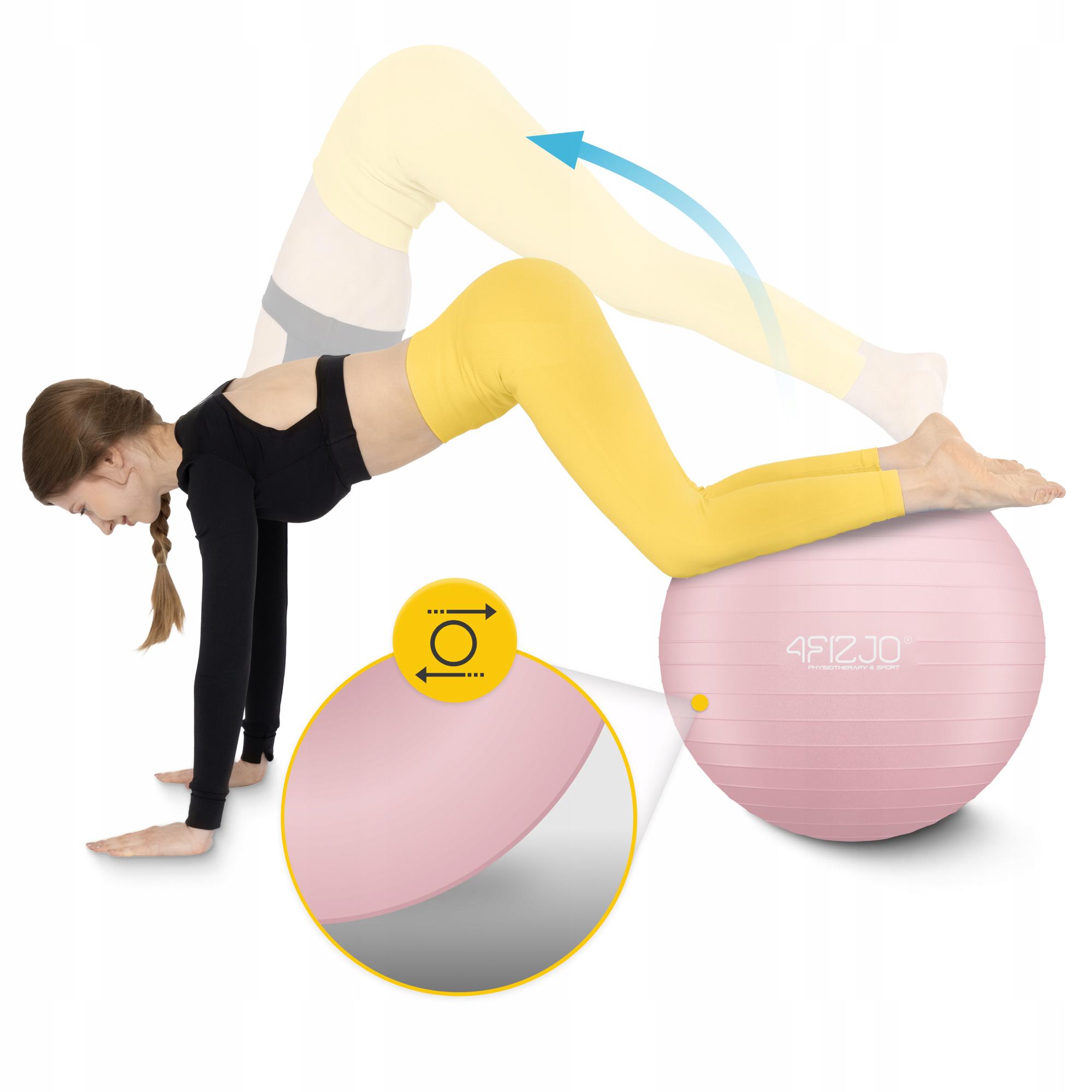 Мяч для фитнеса 4fizjo Anti-Burst 85 см Pink (P-5907739317421) - фото 8 Мяч для фитнеса 4fizjo Anti-Burst 85 см Pink (P-5907739317421) - фото 8