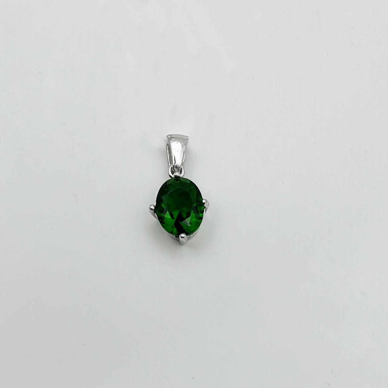 Серебряный кулон с кубическим цирконием 1,1 г (2469885660)
