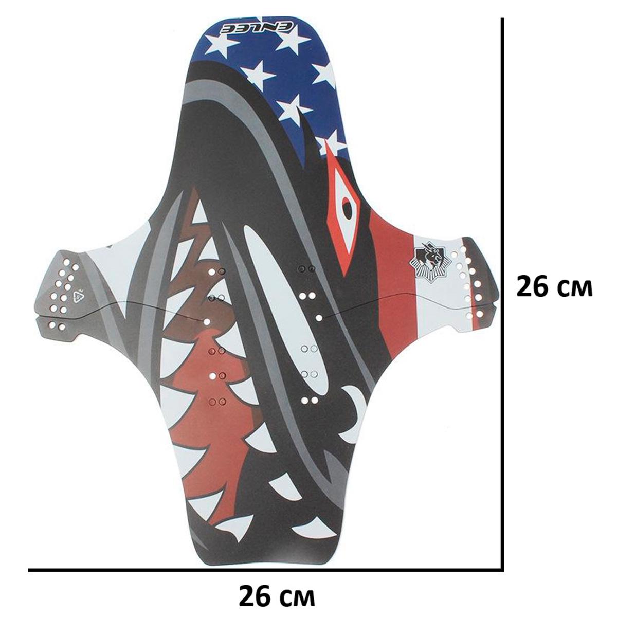 Крыло для велосипеда ENLEE BF-30 стиль B (3532) - фото 5 Крыло для велосипеда ENLEE BF-30 стиль B (3532) - фото 5