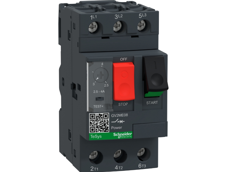 Выключатель защиты двигателя автоматический Schneider Electric TeSys GV2 2,5-4A (GV2ME08)